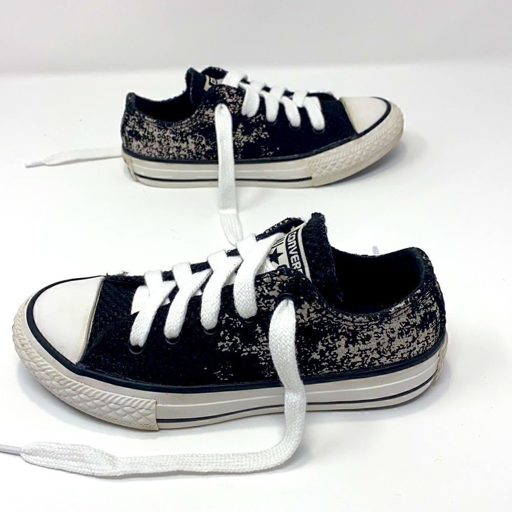 Converse All Star Unisex Sneakers Black & Silver
